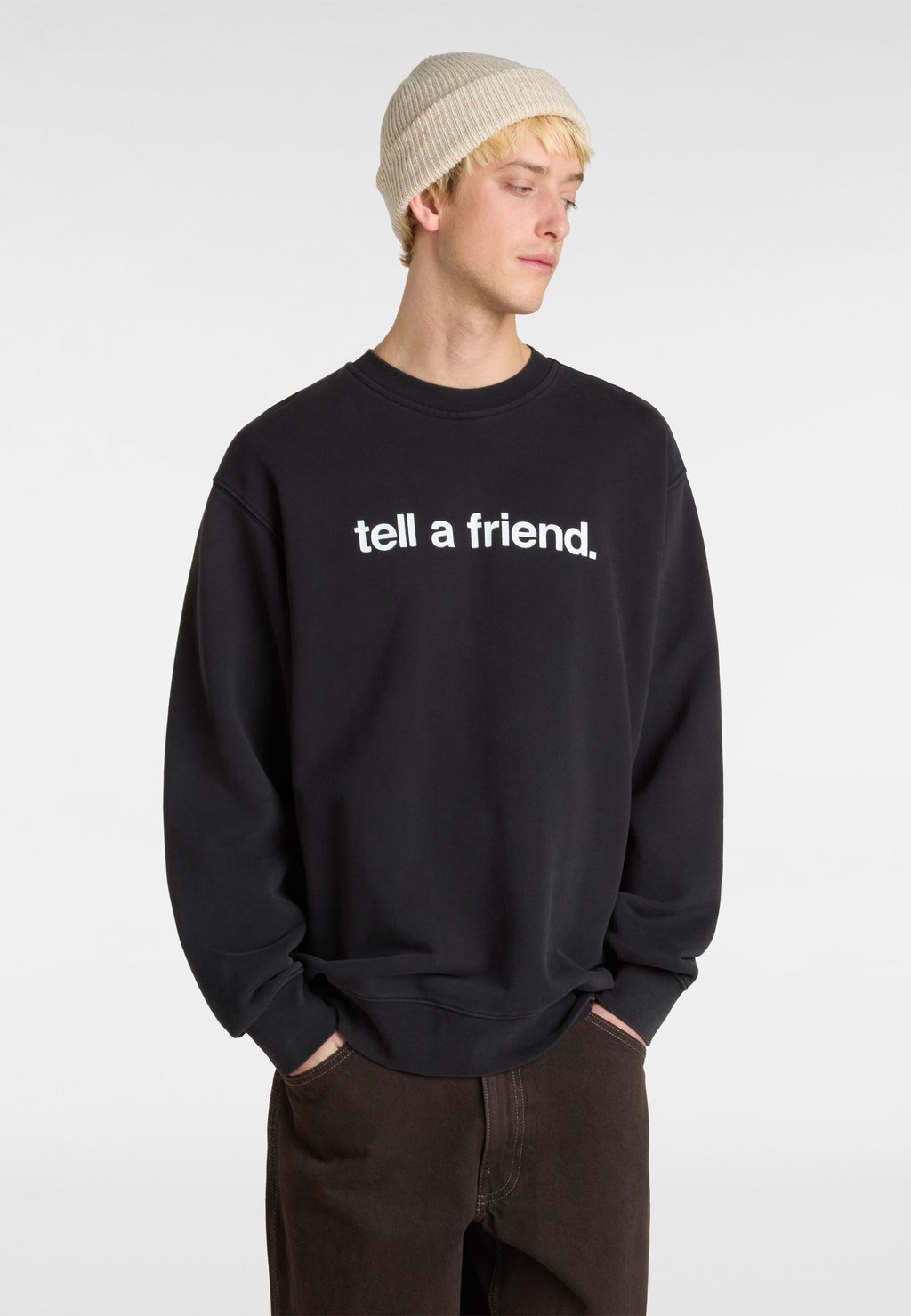 

Толстовка TELL A FRIEND LOOSE FIT Vans, черный