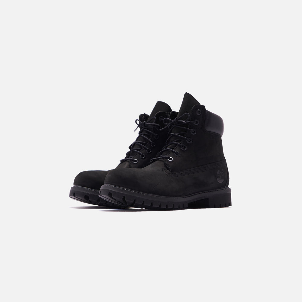 Мужские ботинки Timberland Classic Premium из нубука водонепроницаемые, черный — фото 2