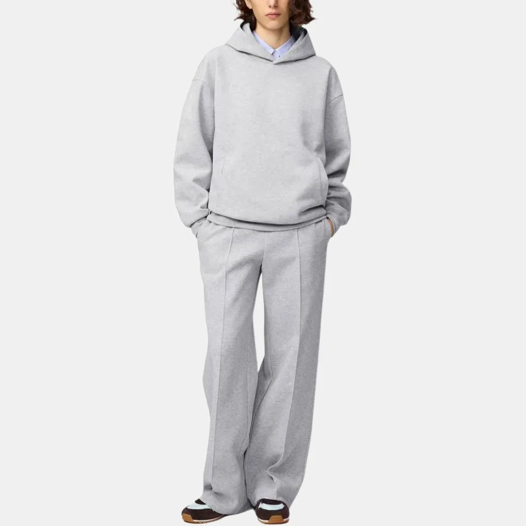 Брюки C вязаные унисекс UNIQLO, серый — фото 3