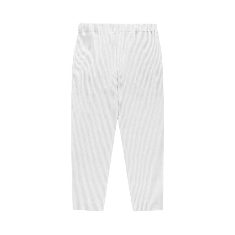 

Брюки Homme Plissé Issey Miyake Basics Tapered Trousers Light Grey, серый