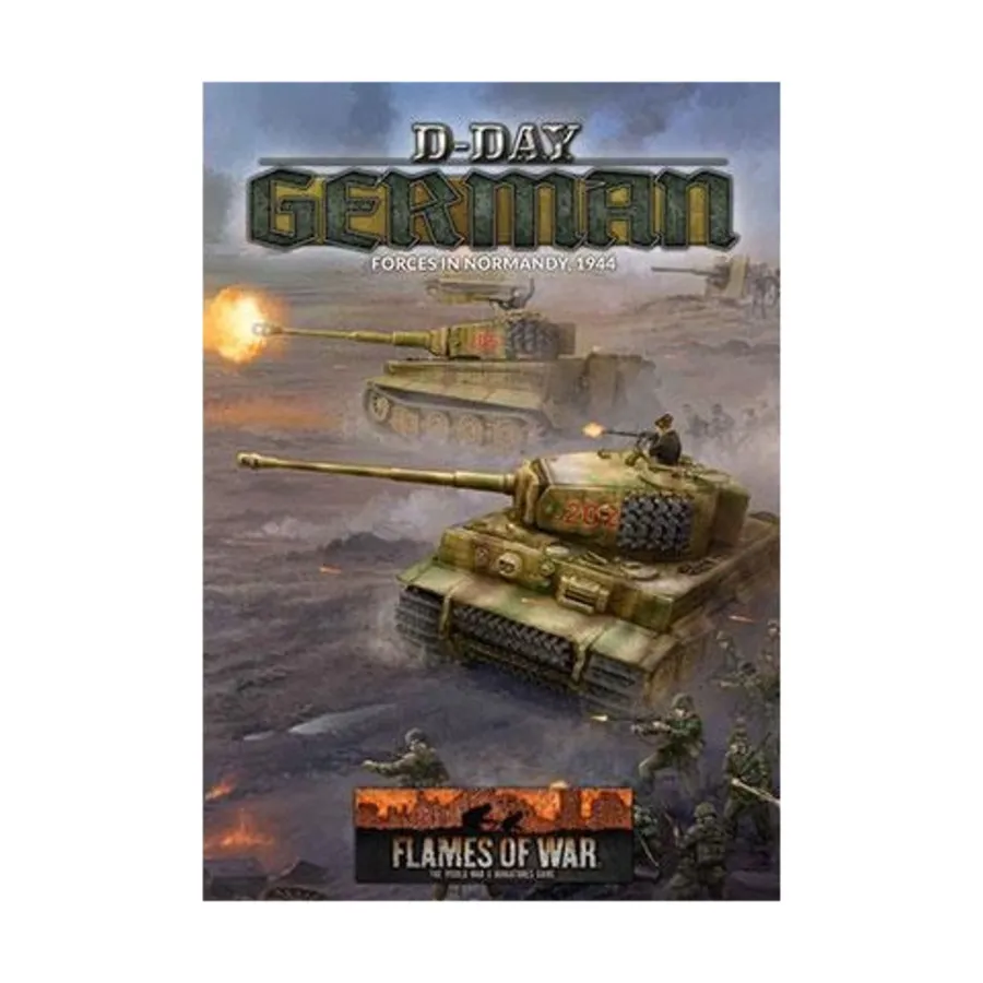 

День Д - немцы, Flames of War - WWII - Core Rules & Assorted (4th Edition)