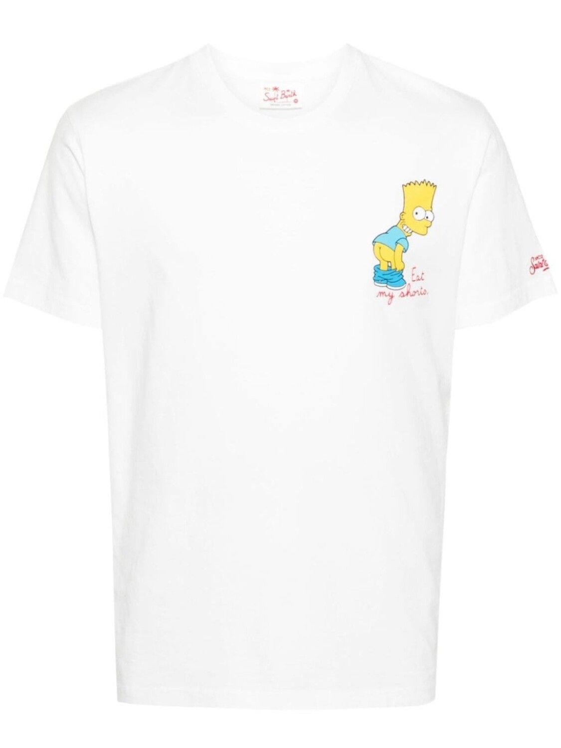 

Футболка из коллаборации с The Simpsons MC2 Saint Barth, белый