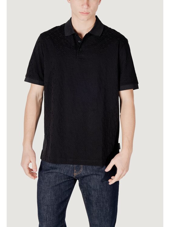 

Рубашка поло стандартный крой XM000477 AF10337 FC013 Armani Exchange, черный