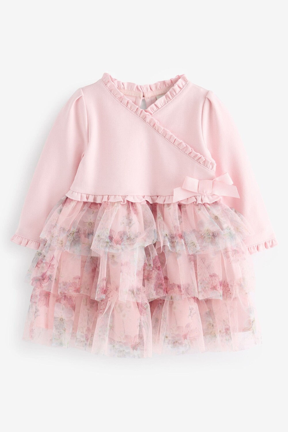 

Платье халат из тюля Baker By Ted Baker, розовый