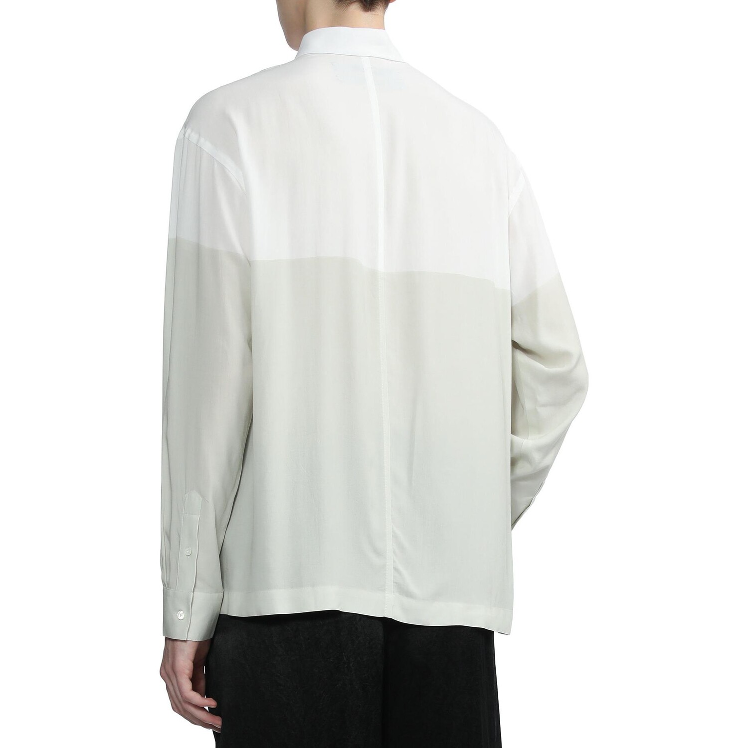 Рубашка мужская настенная белая Jacquemus, цвет Wall white — фото 3
