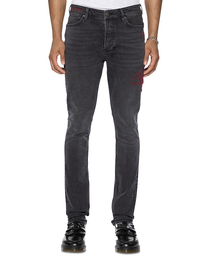 

Джинсы Van Winkle Skinny Fit черного цвета Ksubi, черный