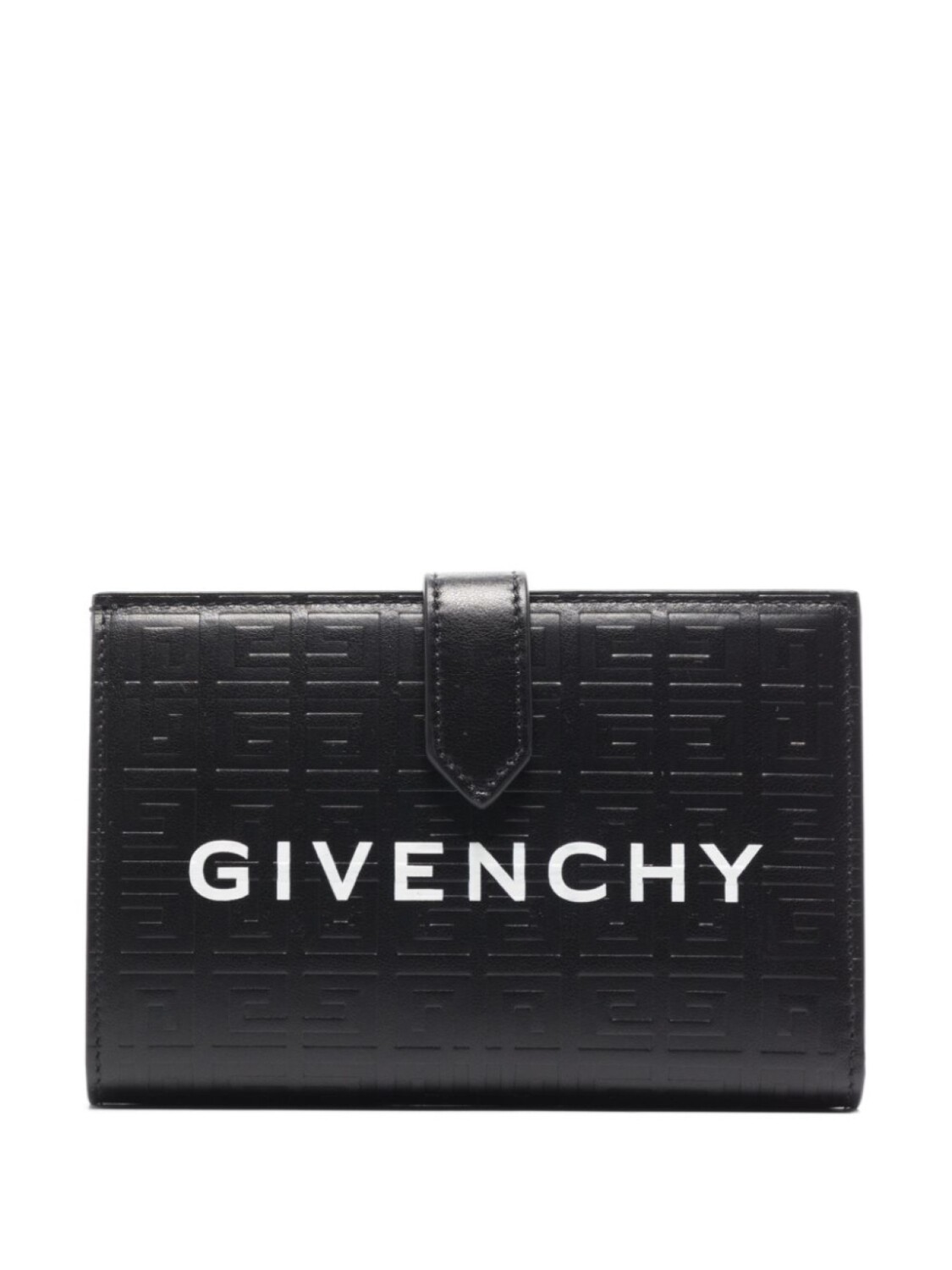 

Givenchy кошелек с тисненым логотипом, черный