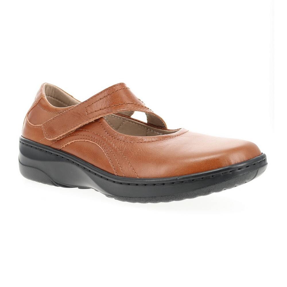 Женские кожаные туфли Мэри Джейн Propet Golda, цвет Teak