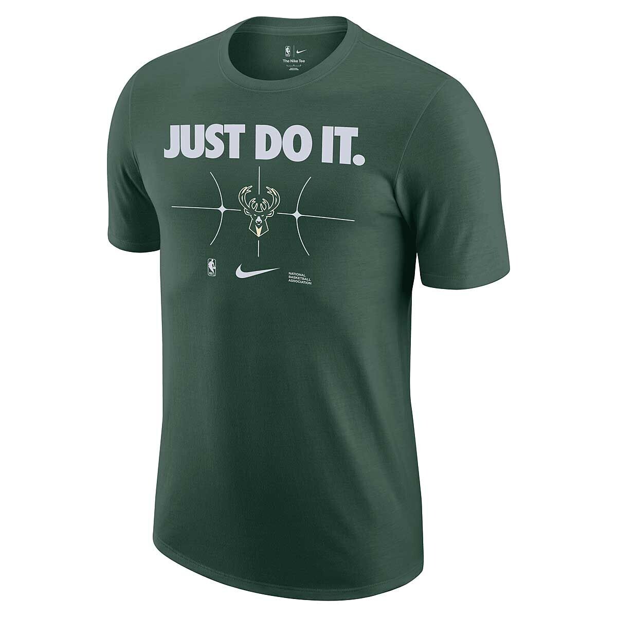 

Футболка NBA MILWAUKEE BUCKS ESSENTIAL JUST DO IT T-SHIRT Nike, цвет Rot