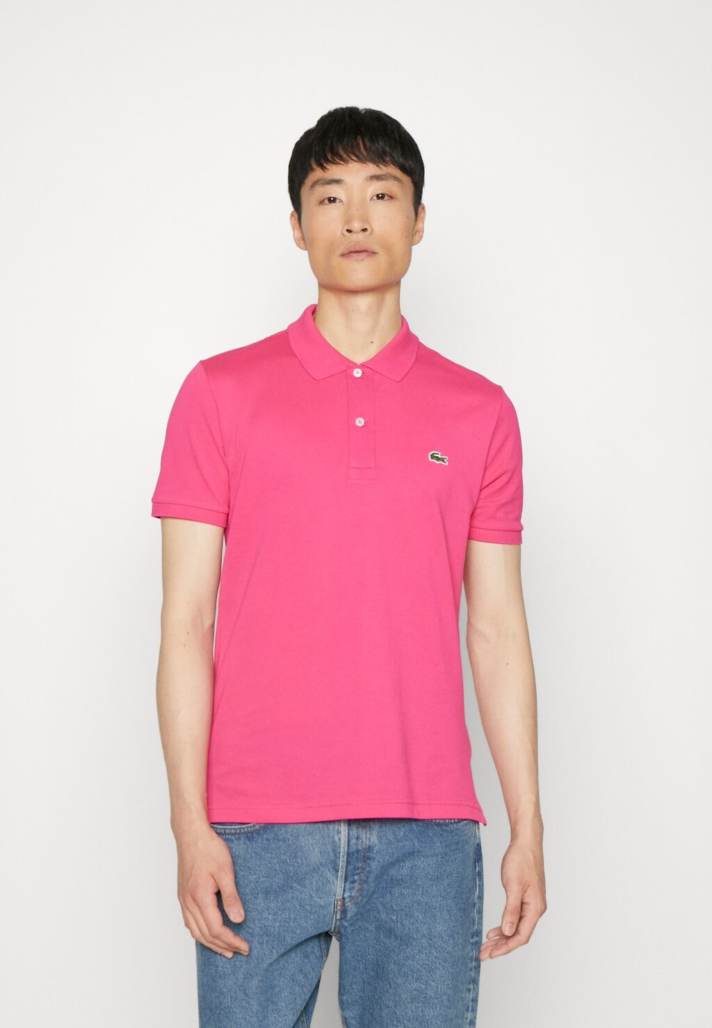 

Рубашка-поло Lacoste, цвет rose fushia