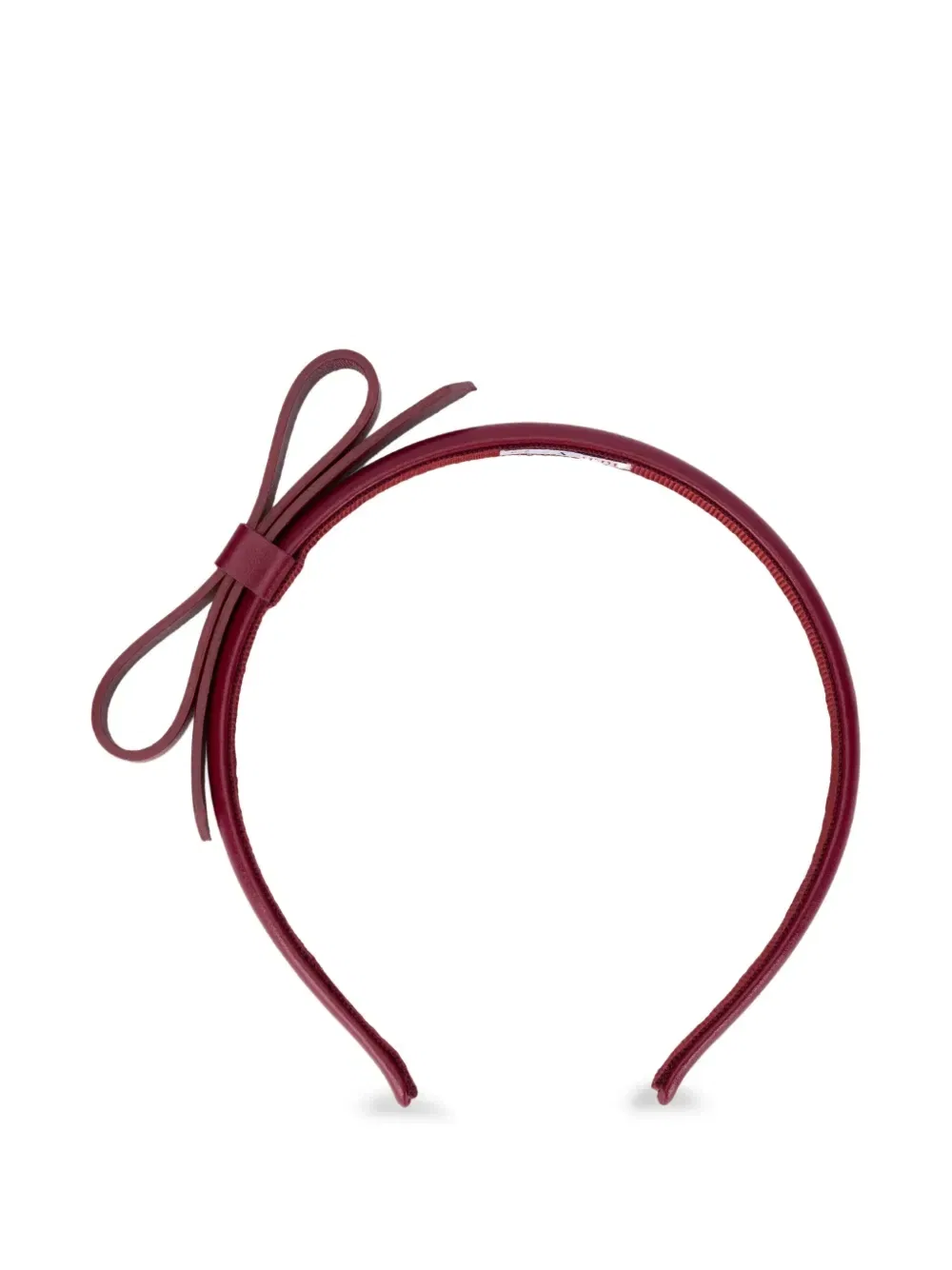 Повязка на голову с бантом Red(V), красный
