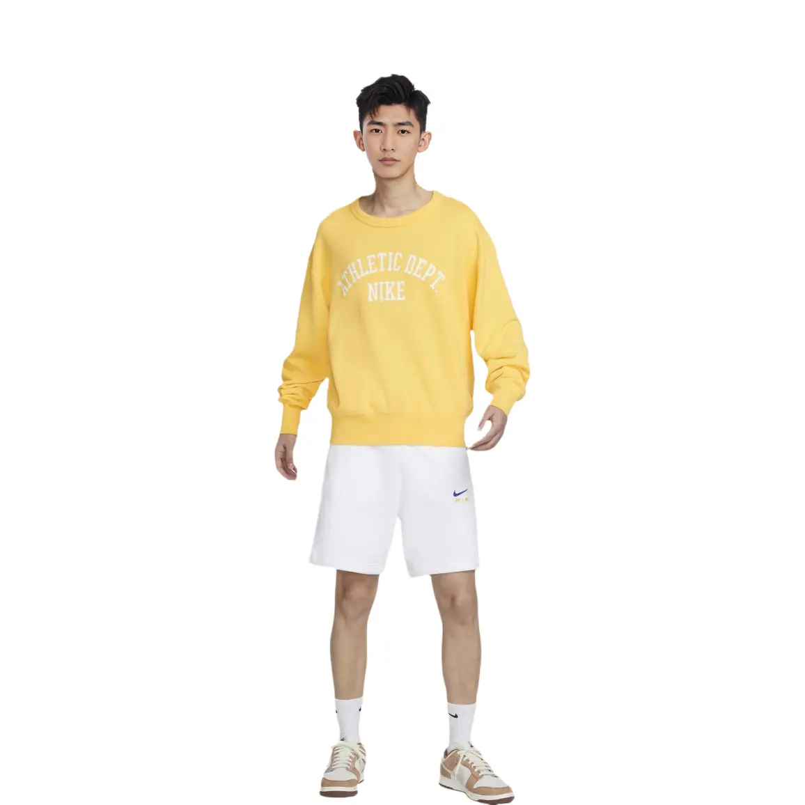 

Мужская толстовка Nike, цвет Bright topaz color