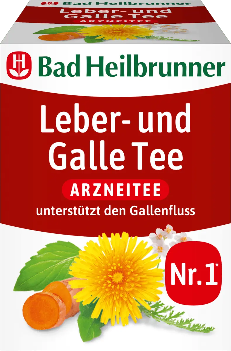 

Лечебный чай печень Желчный чай (8 пакетиков) 14 г. Bad Heilbrunner