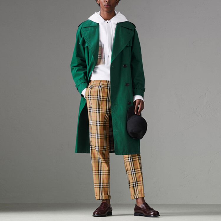 Брюки повседневные Burberry бежевый/коричневый — фото 2