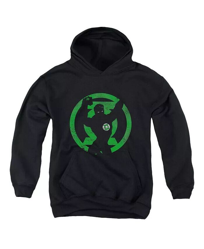 

Толстовка с капюшоном для мальчиков Youth Gl Symbol Knockout DC Comics, черный