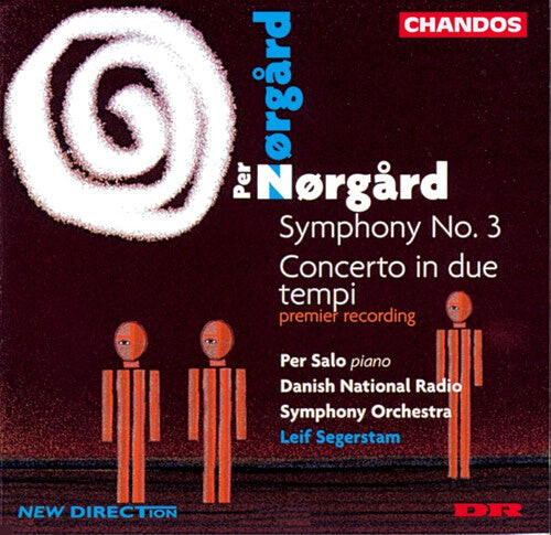

CD диск Norgad / Segerstam / Danish Natl Radio Choir & Sym: Symphony 3 / Concerto in Due Tempi