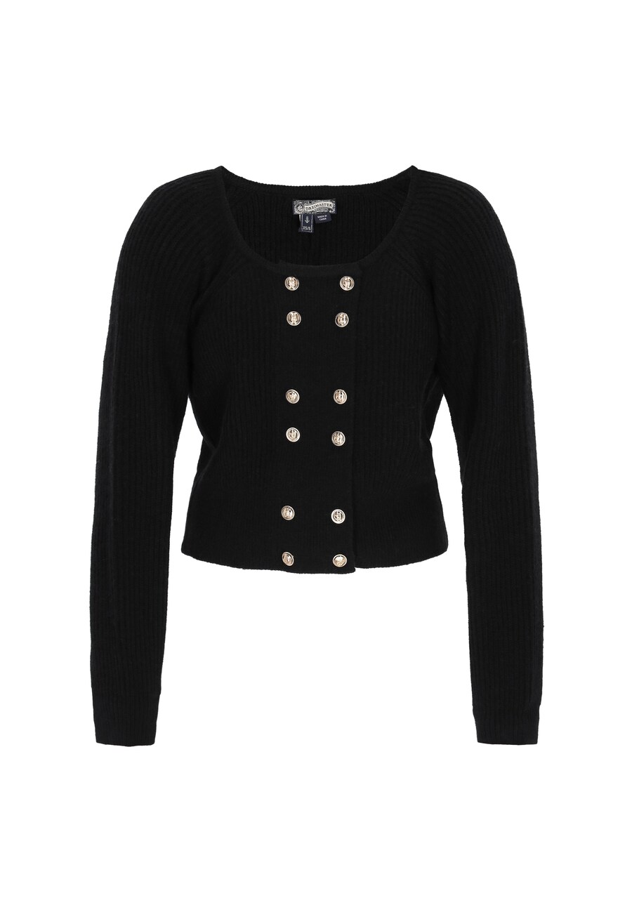 

Вязаный кардиган DreiMaster Vintage Vintage, черный