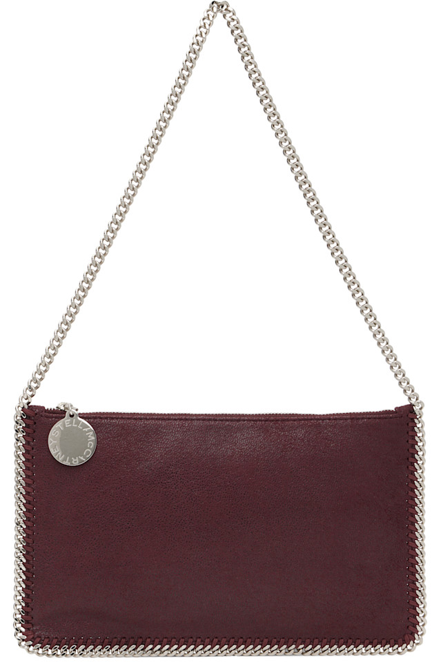 

Фалабелла клатч через плечо Stella Mccartney, цвет plum