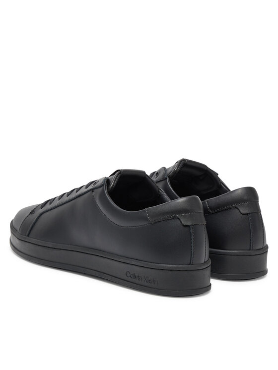Кроссовки Low Top Lace Up Lth HM0HM01971 Calvin Klein, черный — фото 3
