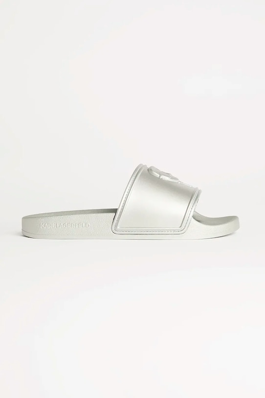 Шлепанцы KONDO 2.0 Karl Lagerfeld, серебряный