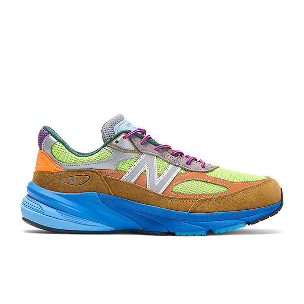 Кроссовки 990v6 x action bronson сделано в сша New Balance, синий — фото 2