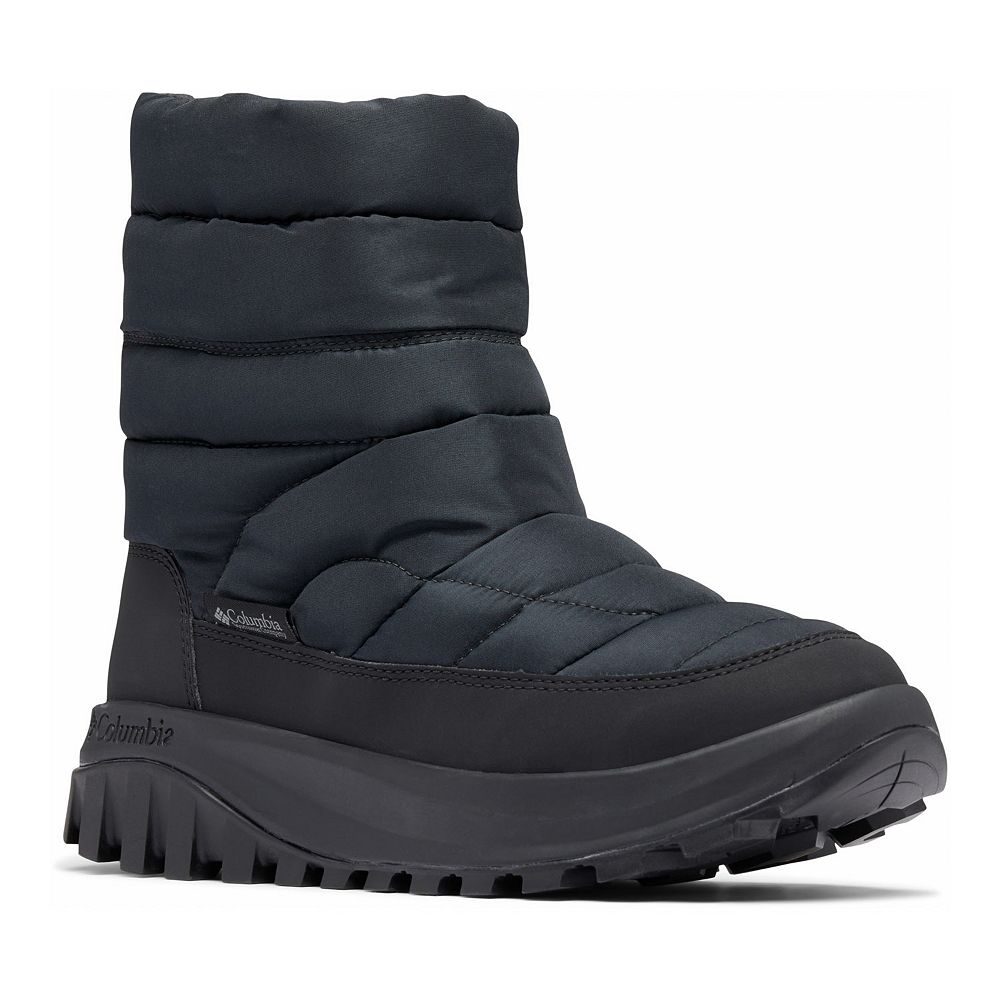 Женские зимние ботинки Columbia Snowtrot стеганые на молнии, черный