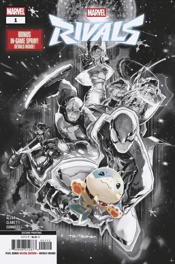 

Marvel Rivals #1 Tokitokoro 2nd Printing Main Cover with Rated Comics Acrylic Backer (Rated Comics)