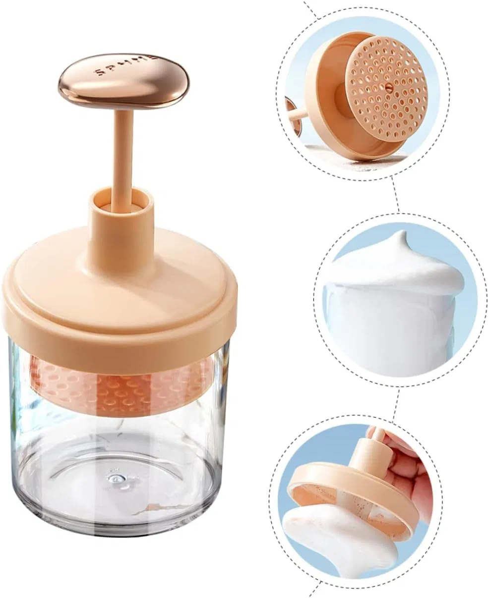Пенка для умывания PAMINGONO — Bubbler Purposal Soap Wash, розовый, 142 г — фото 3