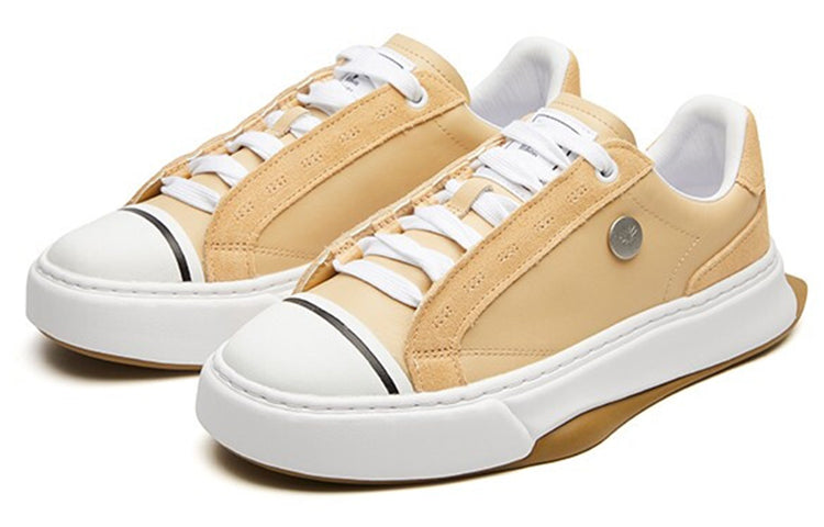 Кеды (WMNS) Mihara x FILA Low Sneakers GS Beige, кремовый — фото 3