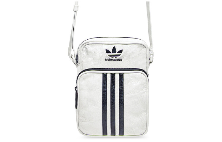 

Сумка-мессенджер Adidas Small Crossbody бело-черная Balenciaga, Set (Bag+Dust Bag)