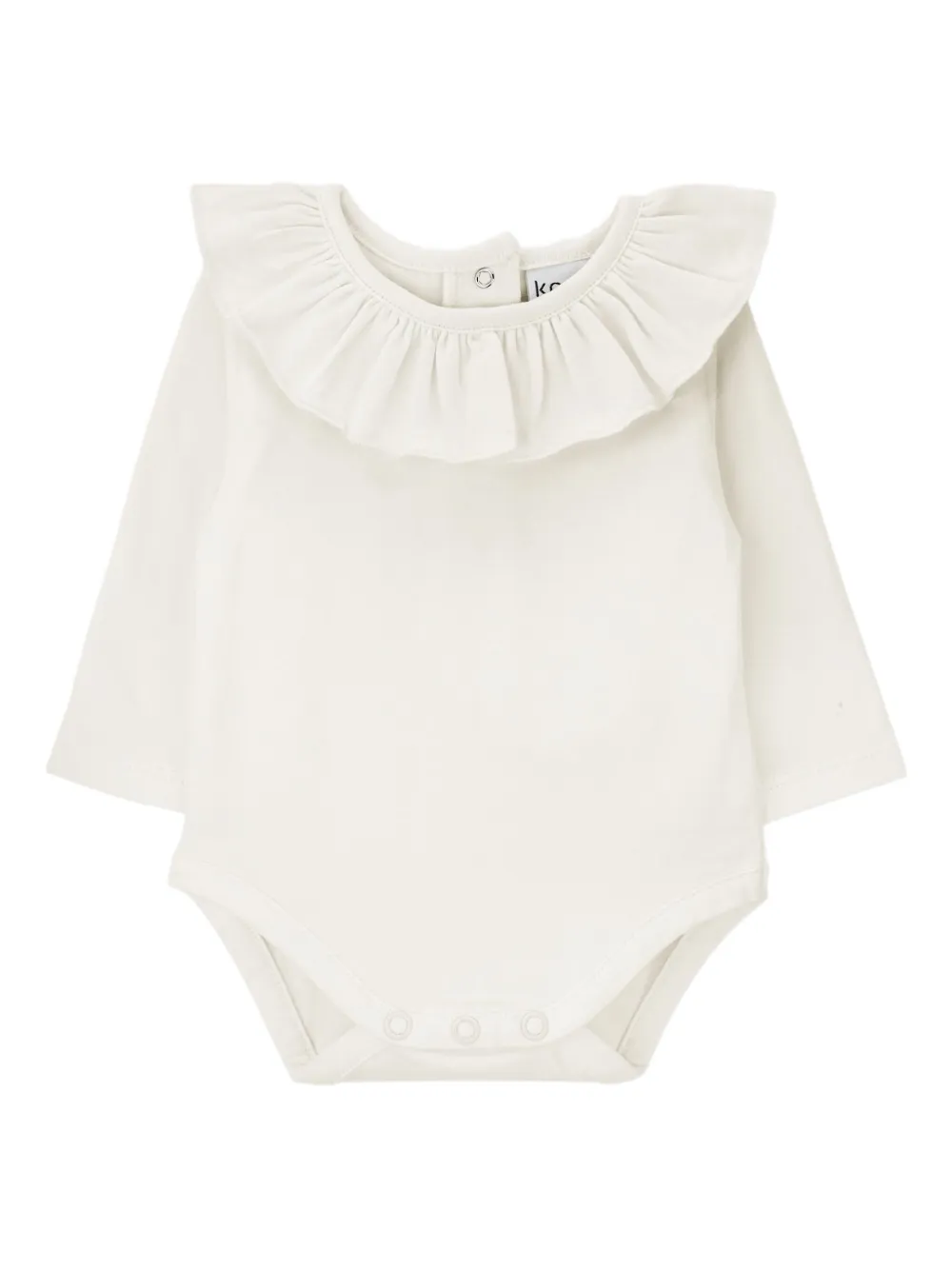 

Боди Cloudy с длинными рукавами Knot, белый