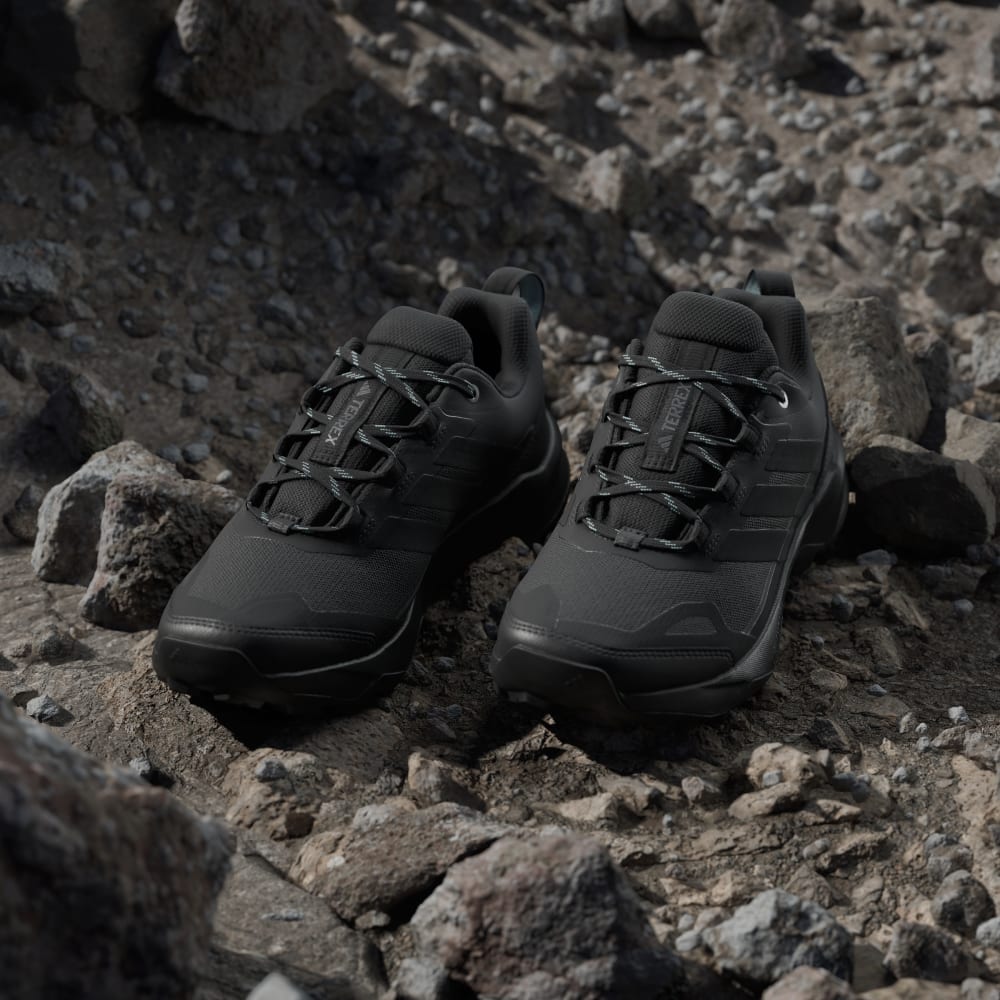 Кроссовки Adidas Terrex Skychaser Ax5 Hiking Shoes, цвет Core Black/Core Black/Semi Flash Aqua — фото 4