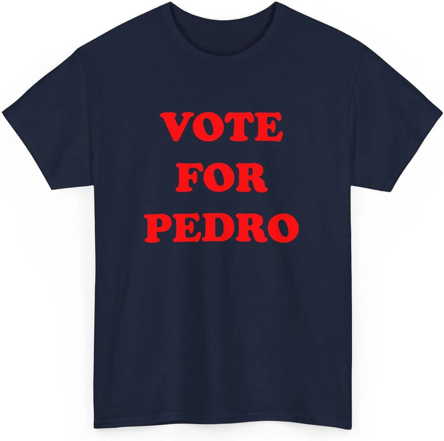 Проголосуйте за футболку Pedro Tee – винтажная футболка с графическим принтом для фанатов — фото 3