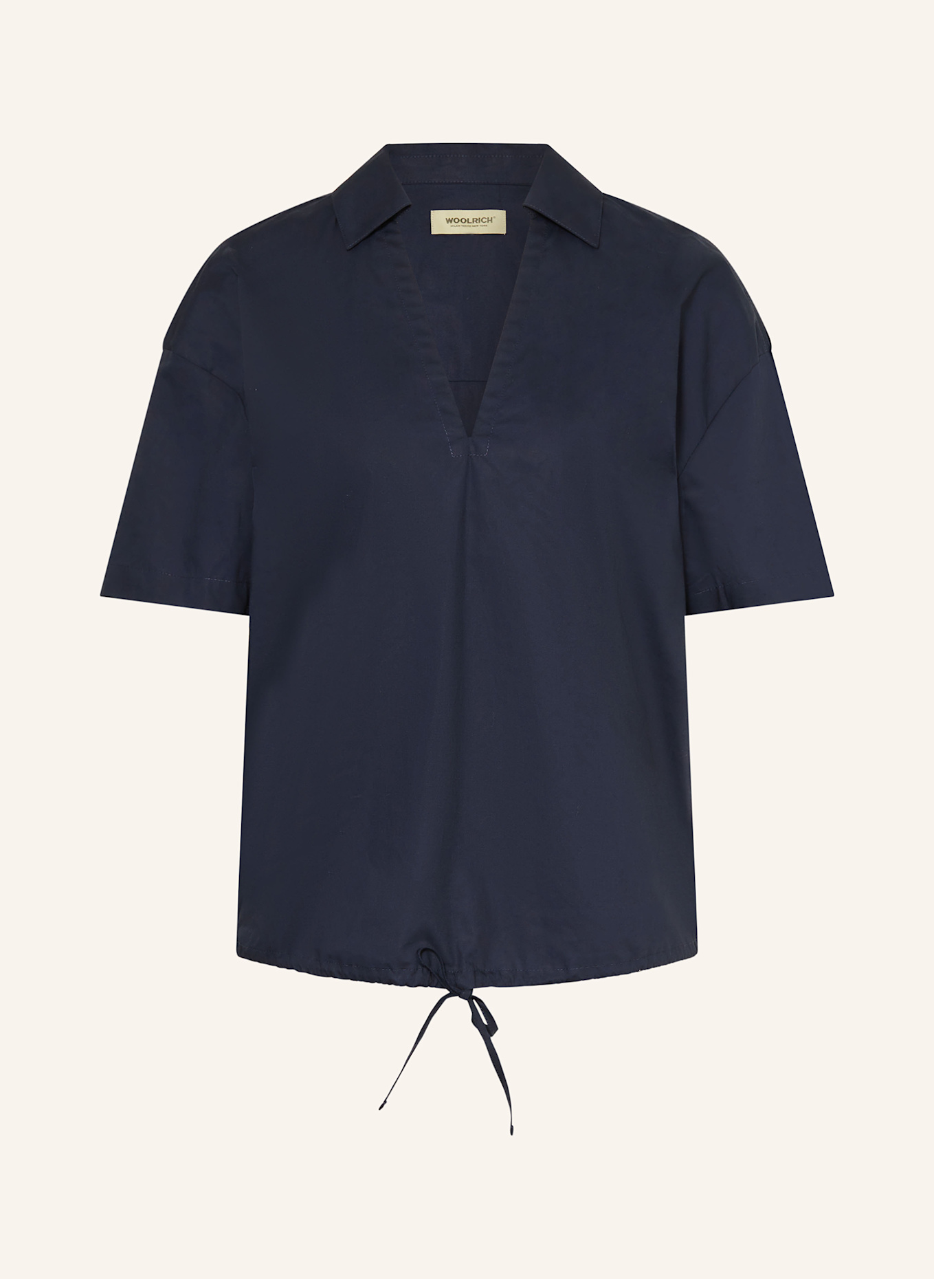 

Блузка рубашка Woolrich, синий