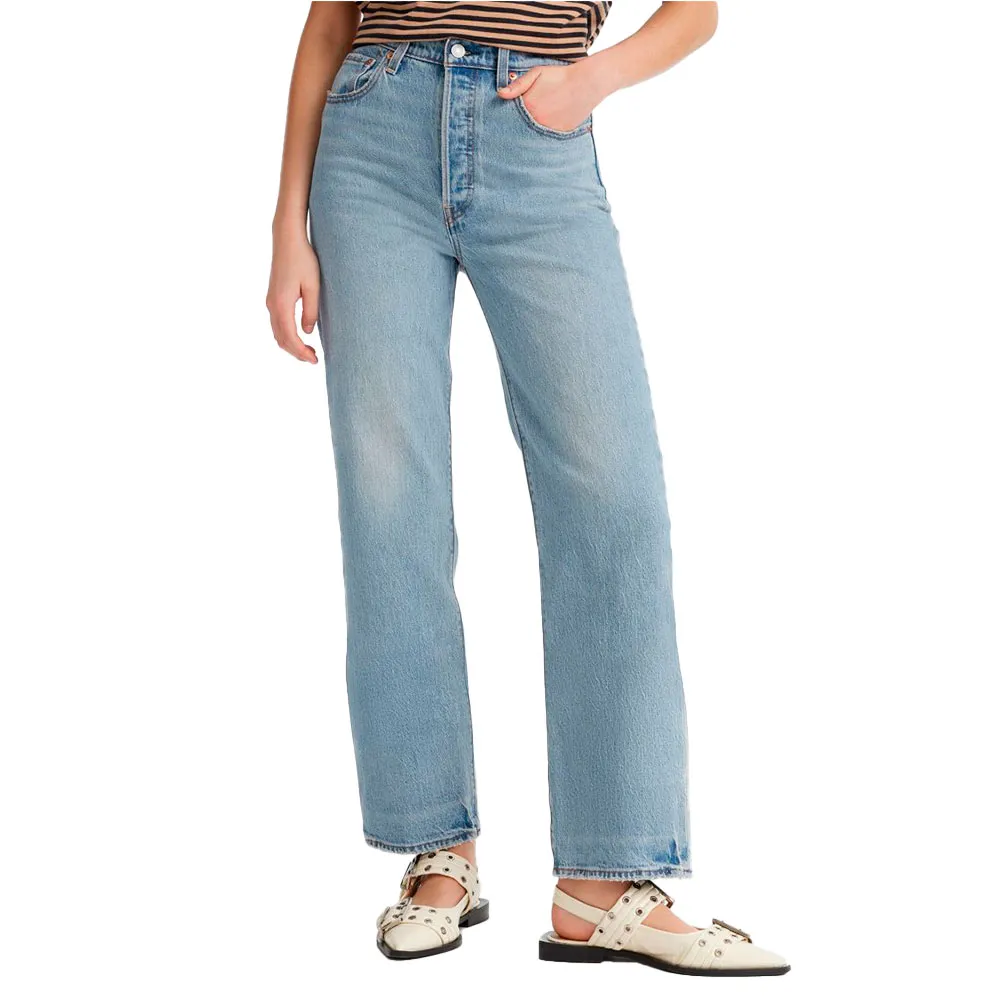 

Джинсы Levi's Ribcage Straight Ankle, синий