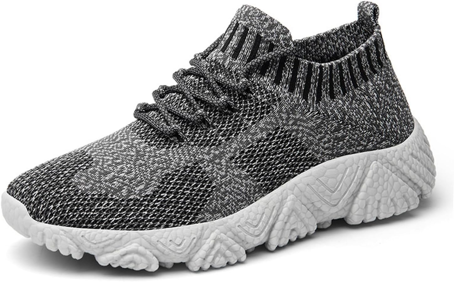 

Мужские кроссовки Simplysnug для улицы, удобные, легкие, с сетчатым верхом, на шнуровке, низкие с поддержкой свода, слипоны, повседневные теннисные кроссовки Enjgu, серый