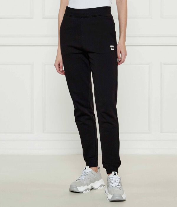 

Брюки для платья нельфиния Regular fit Hugo, черный