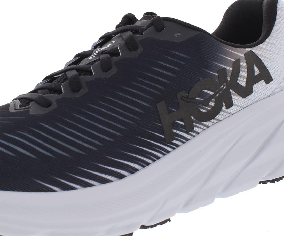 Мужские беговые кроссовки Hoka ONE ONE, белый/черный — фото 3