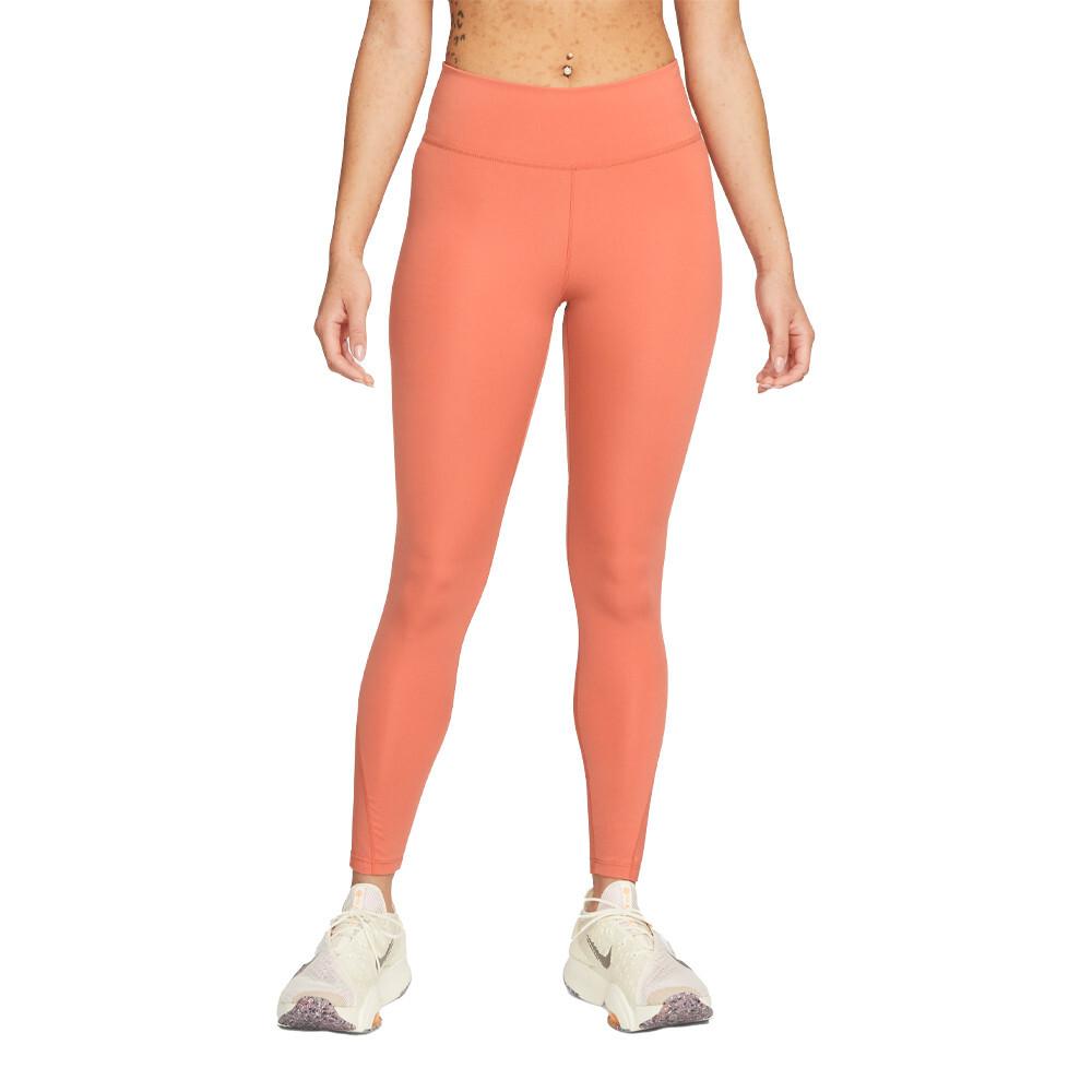 

Тайтсы Nike One Mid-Rise 7/8, оранжевый