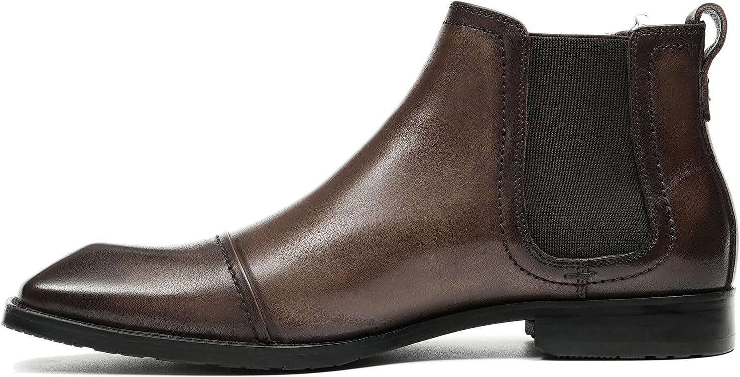 

Мужские классические кожаные ботинки Neufboissee, коричневый