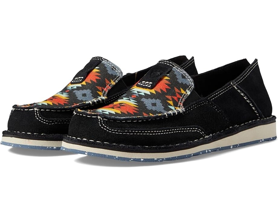 

Лоферы Ariat Cruiser, цвет Black Suede/Deepest Aztec