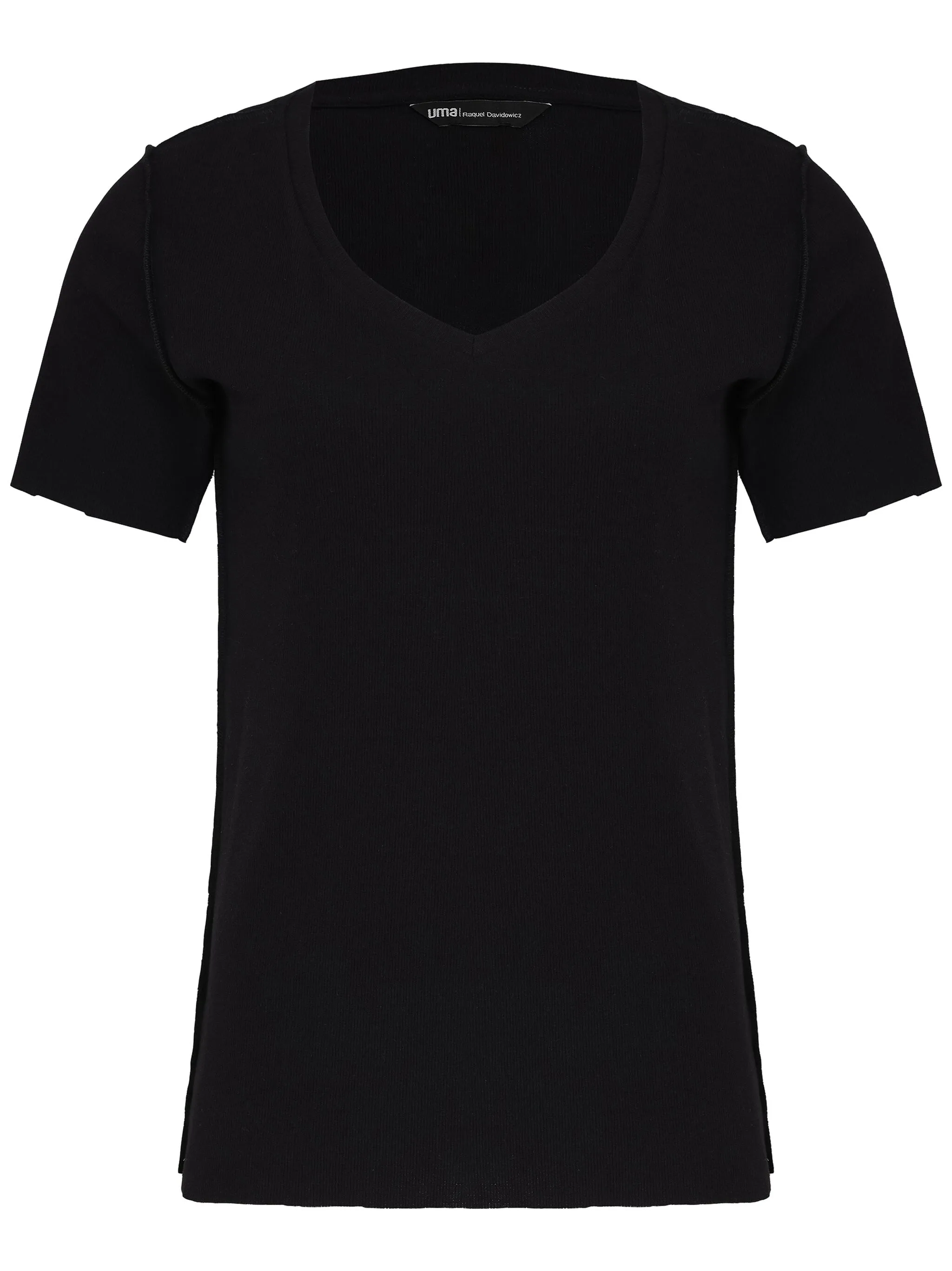 

Футболка с V-образным вырезом Uma | Raquel Blay, черный