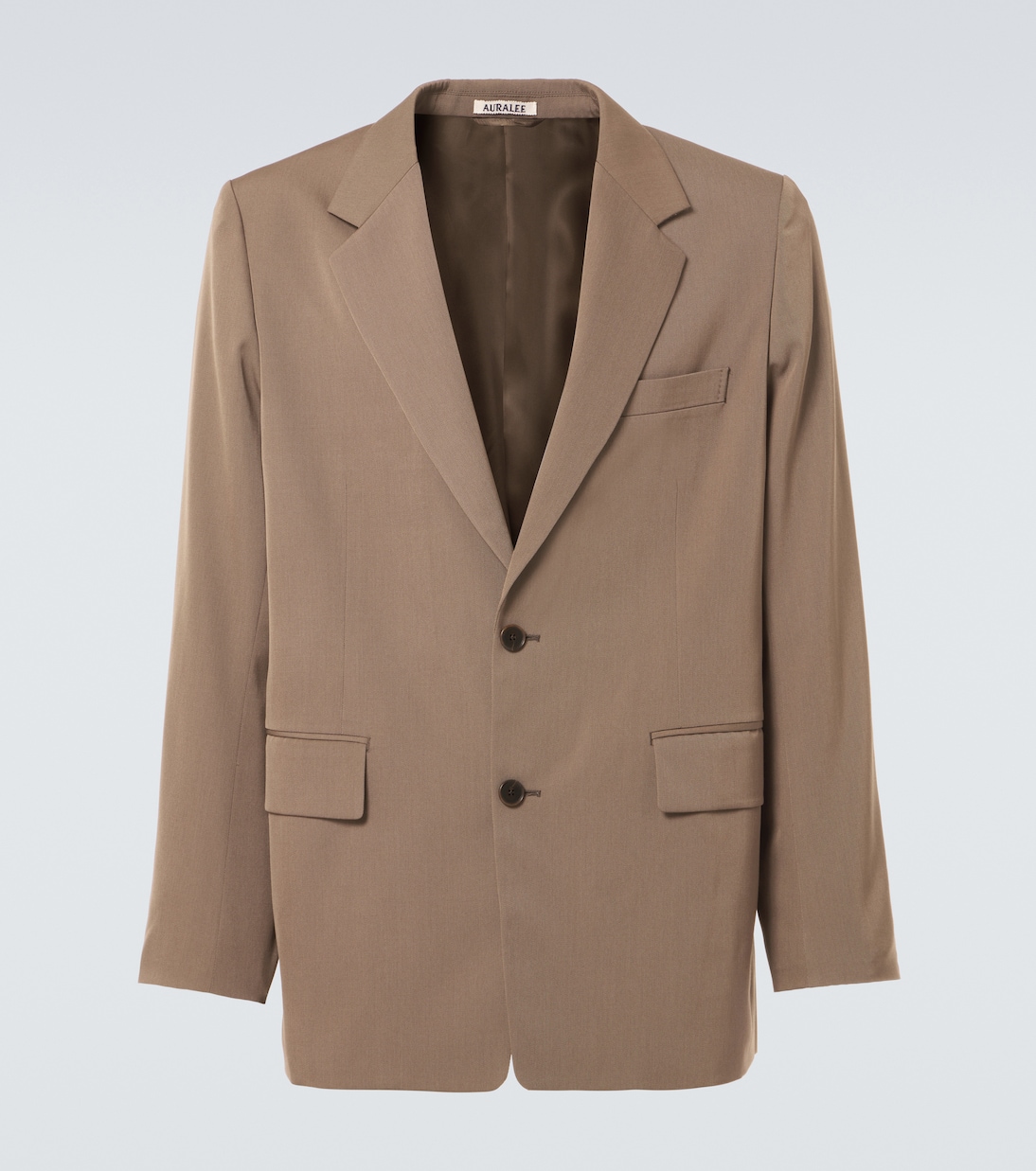 

Пиджак из шерстяного габардина Auralee, Top Brown