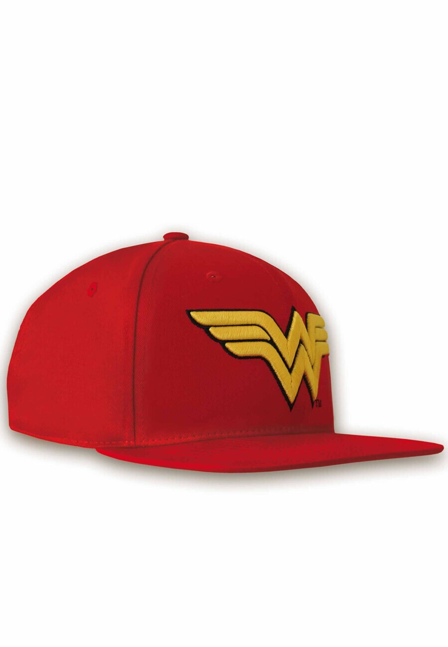 

Бейсболка LOGOSHIRT Cap DC - Wonder Woman, красный