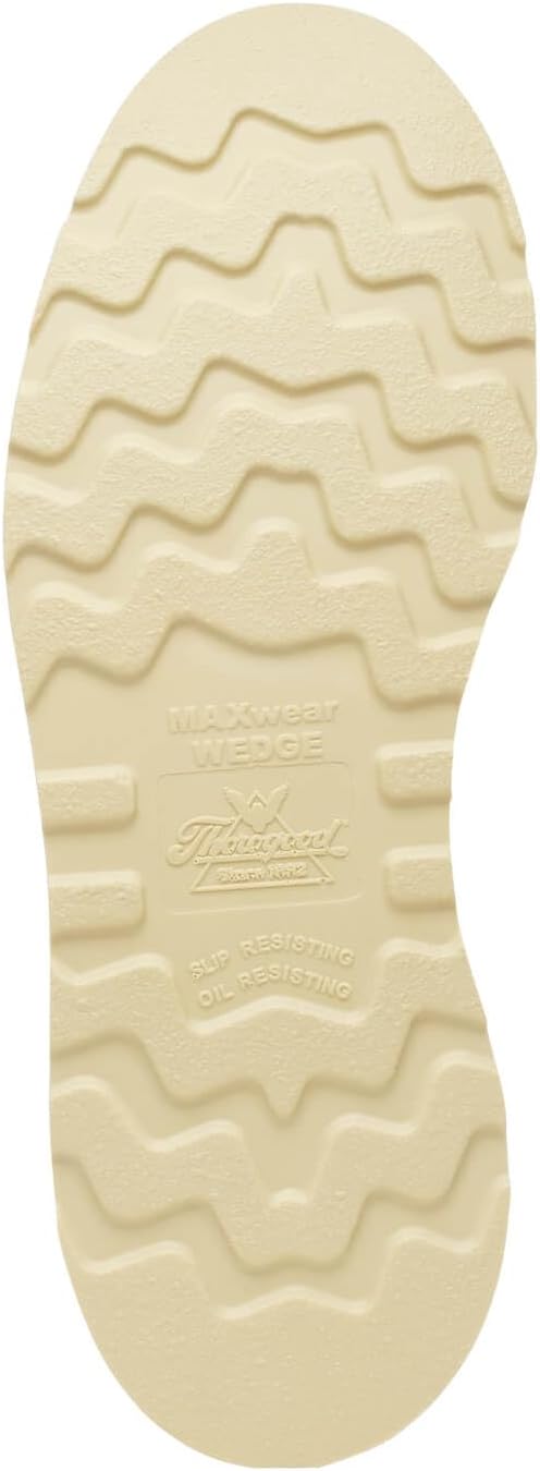 Мужские ботинки Thorogood American Heritage с мыском-мок, 20 см, из кожи высокого качества, с мягким носком, противоскользящей подошвой на клиновидном каблуке и комфортной стелькой; соответствует стандарту EH, Trail Crazy Horse — фото 4