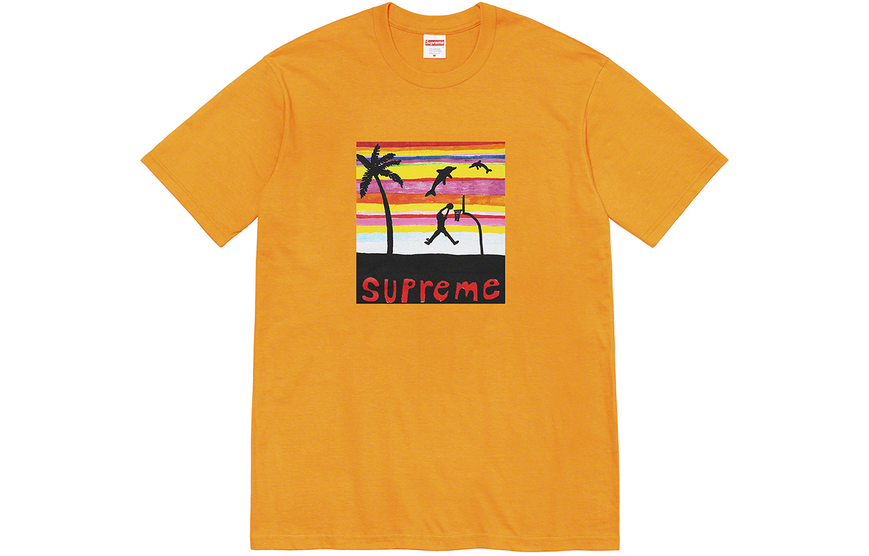 

Футболка Dunk Supreme, оранжевый красный
