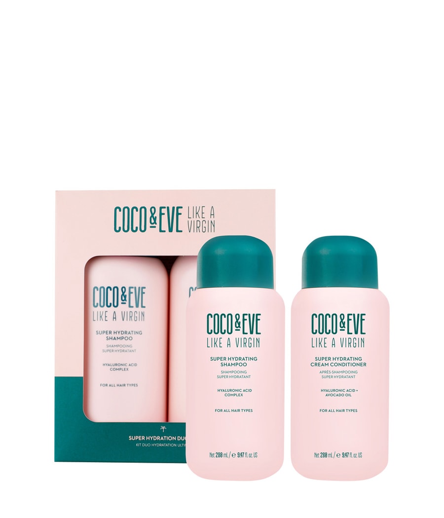 

Набор для ухода за волосами Coco & Eve Like a Virgin Super Hydration Duo Kit, 1 шт.