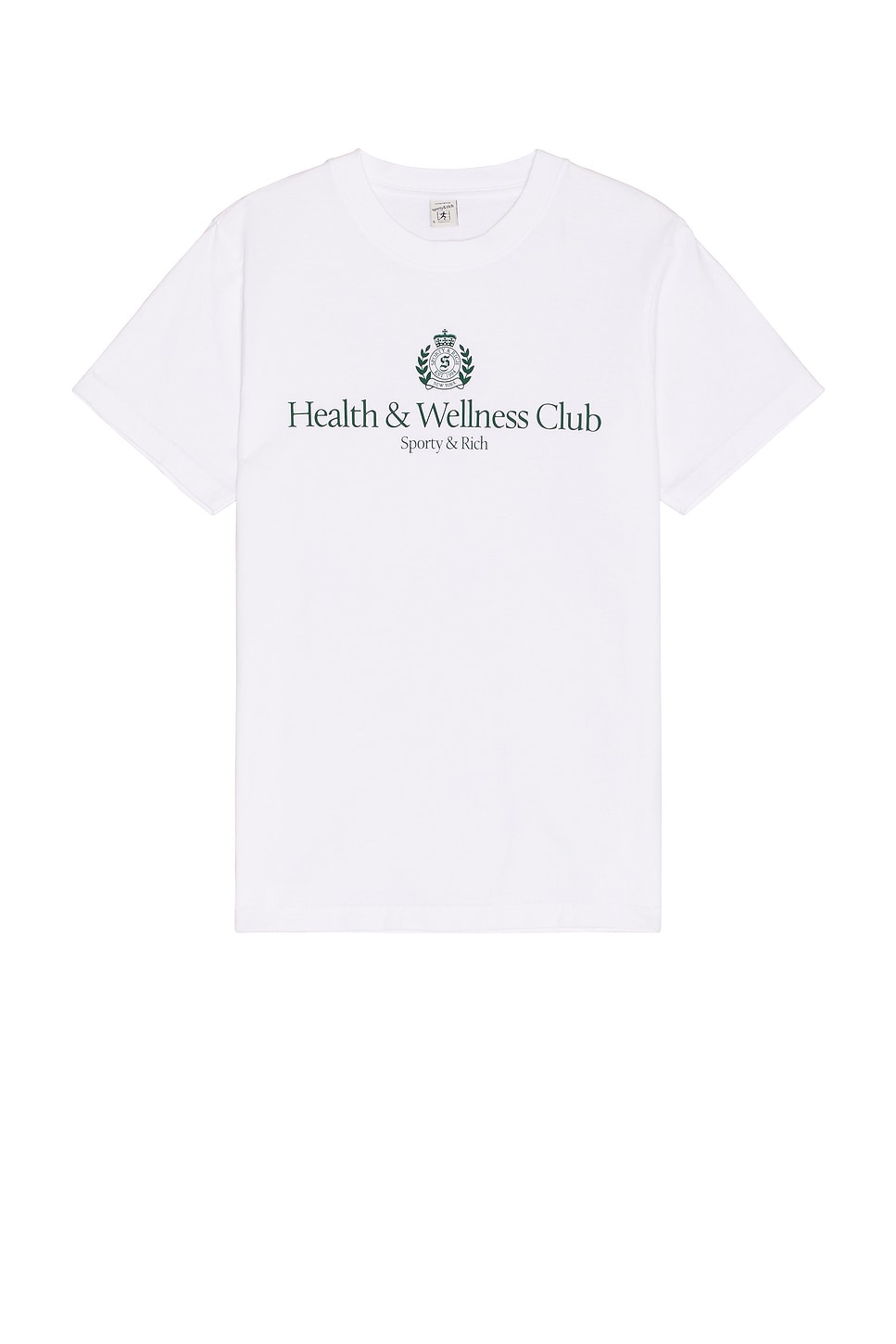 

Футболка H&W с гербом Sporty & Rich, белый