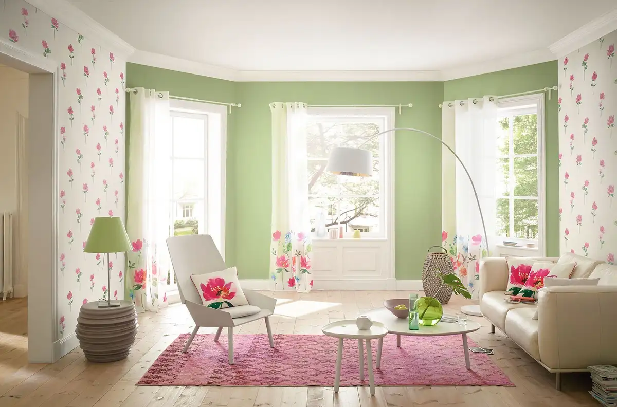 

Freundin Home Collection декоративная подушка "Летний Бриз 04 бело-красочный", подушка с полиэстеровым наполнителем с цветочным цифровым принтом, 45х45 см, кремовый/яркий