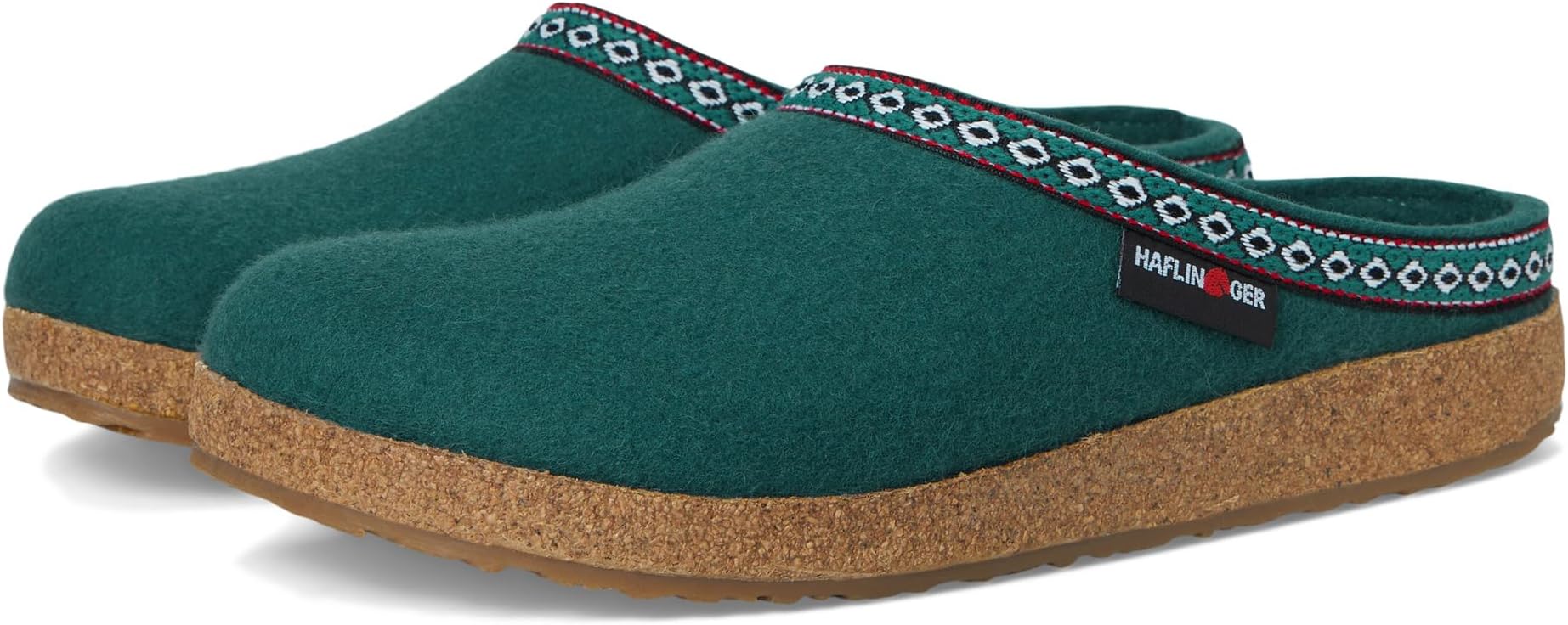 Тапочки Haflinger GZ, цвет Pine